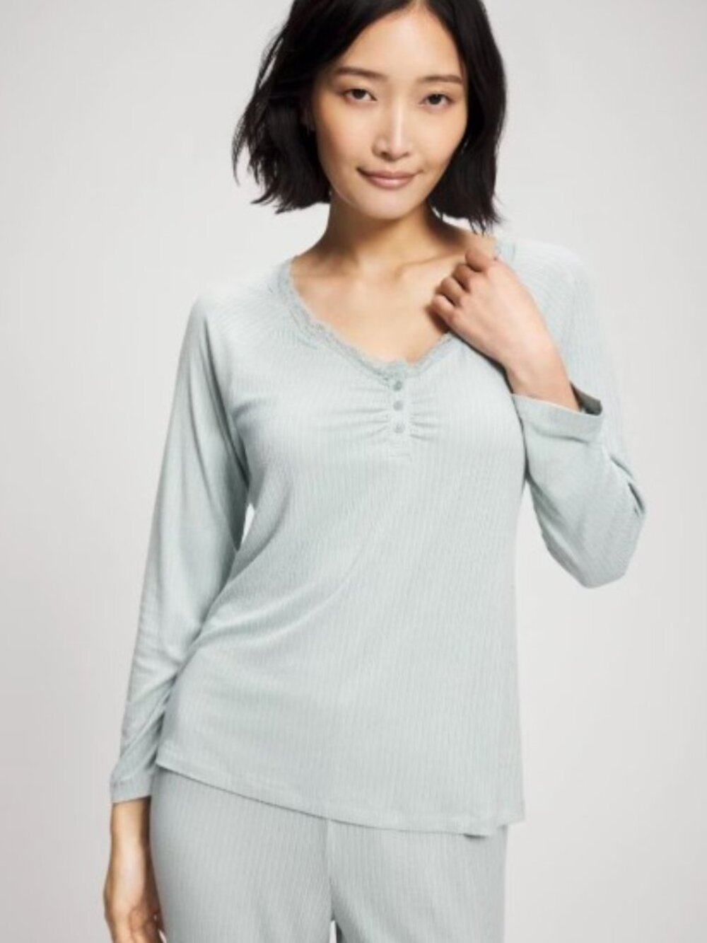 NWT Soma Cool Nights Pointelle Lace Pj Set